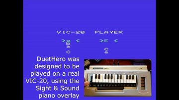 10-line BASIC game: DuetHero (VIC-20)
