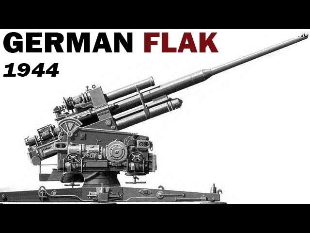 German Anti-Aircraft Gun System | Flak | US Air Force Training Film | 1944 class=