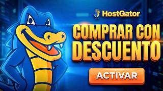 Como contratar HOSTGATOR con CUPON DE DESCUENTO paso a paso