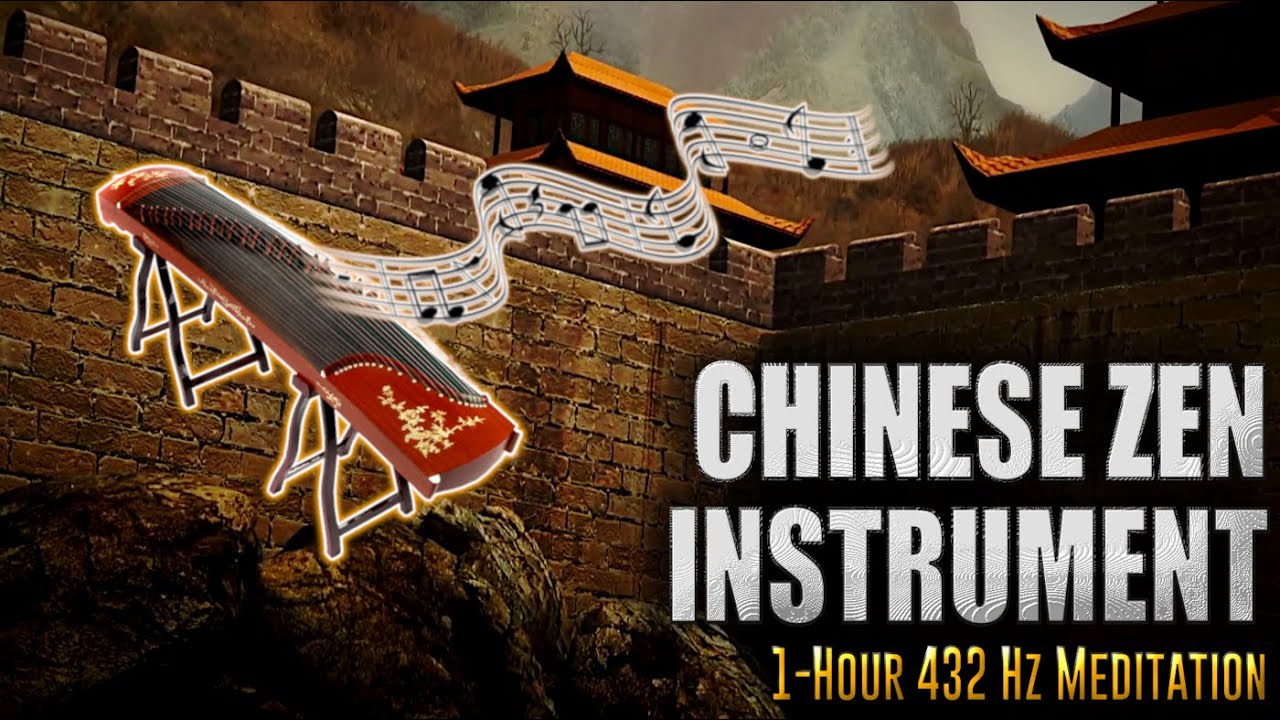 Chinese Zen Instrument 432 Hz Meditation w/ Rain & Bird Ambience [8D ...