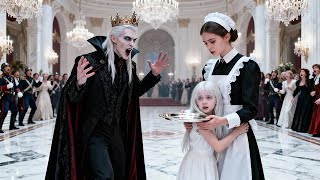 The Vampire King’s Heir Bit the Waitress’s Sleeve — Everyone Panicked, Until She Smiled Back