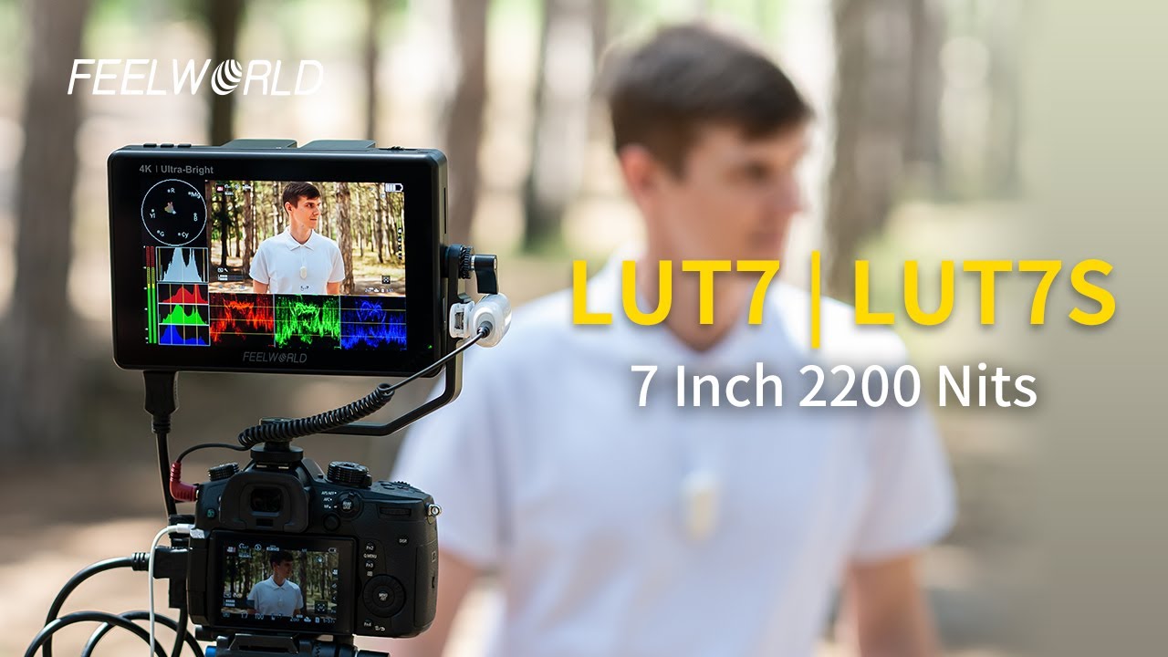 Best Ultra Bright Camera Monitor for Outdoor Filming | FEELWORLD LUT7 & LUT7S