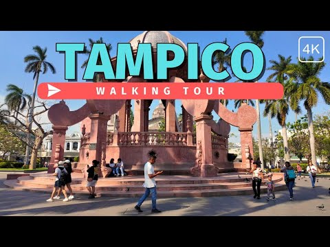 Messico | Piazza Freedom | Tour a Piedi 4K