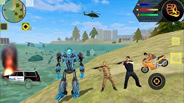 Robot Shark 2 by Naxeex - Fun at NY City Cops - Android Gameplay #34