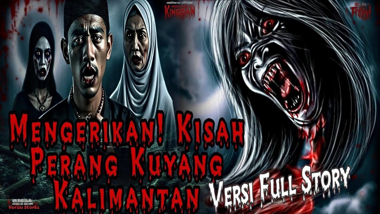 MENGERIKAN! KISAH PERANG KUYANG KALIMANTAN Remake Full Story