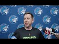 "We Want To Throw The First Punch." | Eric Thibault Shootaround Sound | 6.3.25
