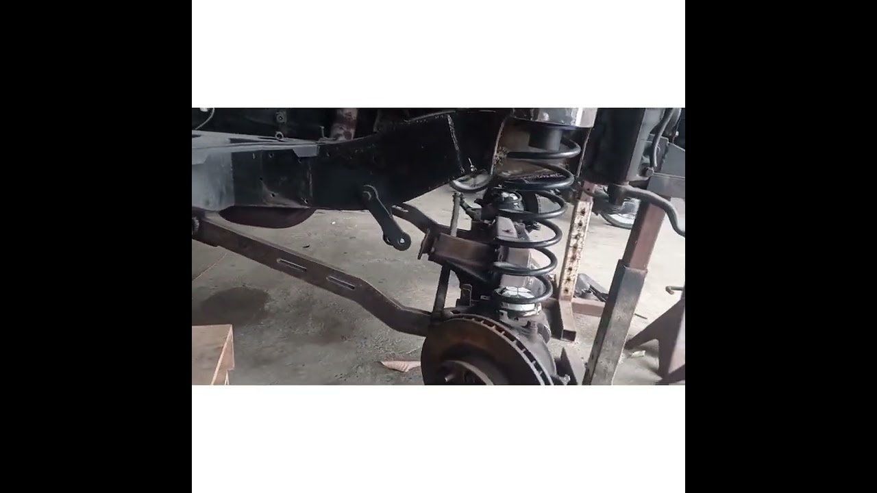 Landy series convert leaf Spring to Coil Spring (part 2 finish)  Quadra offroad Customz