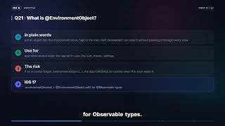 @EnvironmentObject & Dependency Injection in SwiftUI | iOS Interview Booklet (6.8)