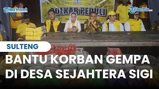 Helping Earthquake Victims in Sejahtera Village, Sigi: Golkar Peduli Supplies Water Tanks and 1 T...