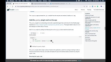 Hello World Web Application in Gradle (Netbeans)