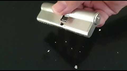 How to measure a Euro Cylinder Lock