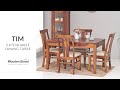 Tim extendable dining table  latest dining table design 2023  wooden street  2023