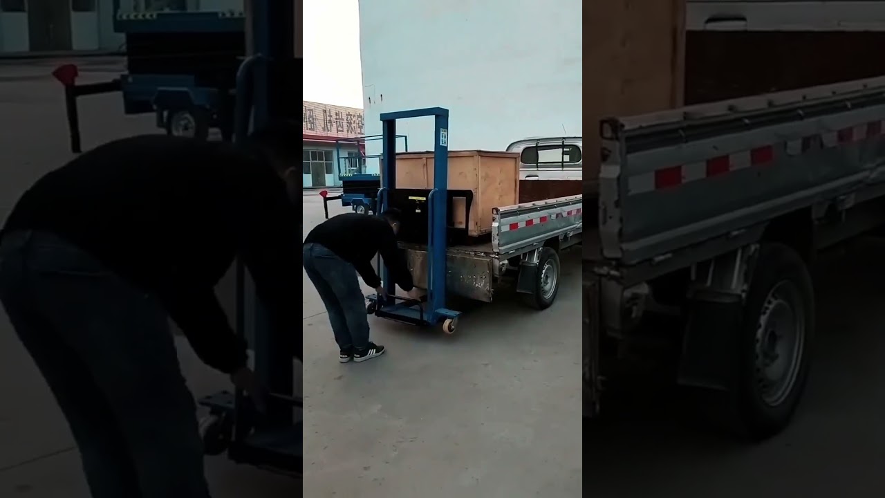 Load 1000kg vehicle-mounted forklift 
