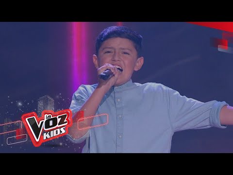 Nicolás Monroy canta ‘El Triste’  | La Voz Kids Colombia 2022