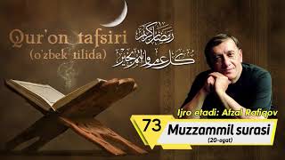 #Ramazon_tuhfasi | Qur'on tafsiri - Muzzammil surasi (Afzal Rafiqov ijro etadi)