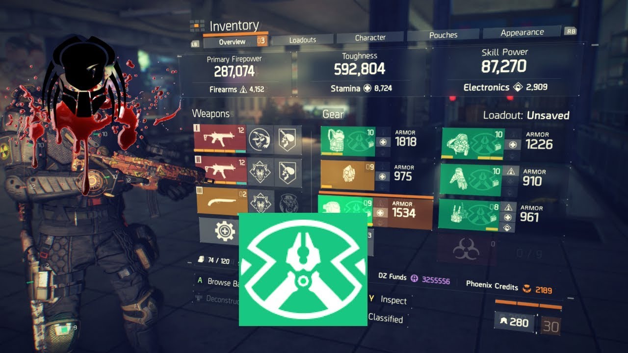 The Division l OP PRED COUNTER BUILD!!!! "PREDKILLER 2.0"