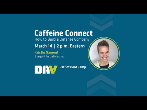 Caffeine Connect – How to Build a Defense Company