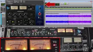 API 2500 Compressor Hardware vs Plugin comparison - Stereo Acoustic Guitar & Mix best settings