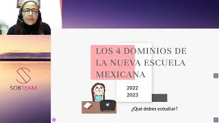 #BibliografíaActualizada Los 4 dominios de la Nueva Escuela Mexicana 2022-2023 #educación