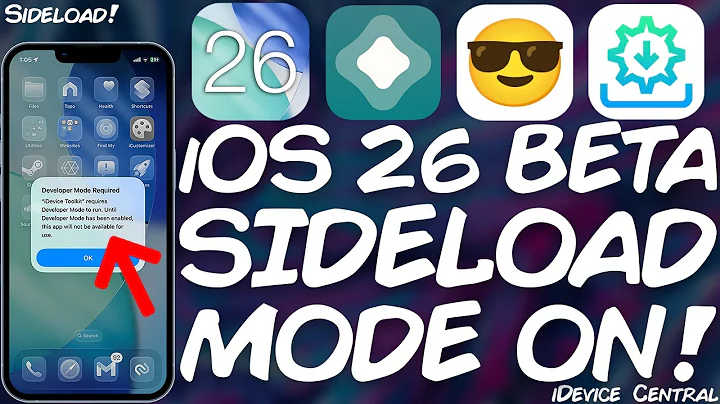 How to ENABLE Developer Mode On iOS 26 Beta (Enable Sideloading) - Tutorial / Guide