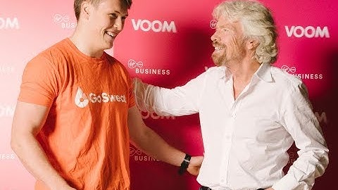 GoSweat CEO, Alex Hind has Brunch with Sir Richard Branson
