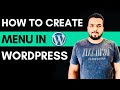 How to Add Menu in Wordpress | Drop Down Menu