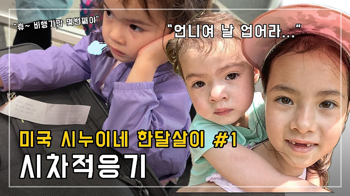 갑자기 또 미국행!? | 미국🇺🇸 시누이집 한달살이 #1