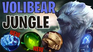 SEAON 13 VOLIBEAR JUNGLE  New  BUILD/RUNES | Volibear jg Season 12 League of Legends lol