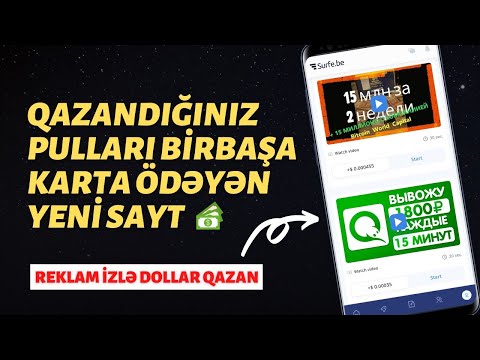 Video: Ceyranda Necə Pul Qazanmaq Olar