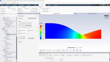 Supersonic nozzle simulation in Ansys Fluent - part 2