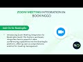 Zoom Meeting Setup | BookingGo SaaS | Facilitating Virtual Meetings