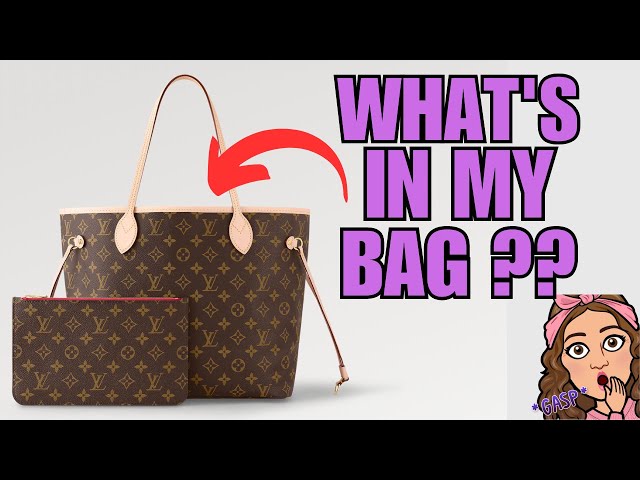 What's In my Bag featuring Louis Vuitton Neverfull PM