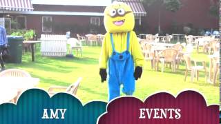 Minion Live Cartoon Character for Birthday & Kids Parties | AMY EVENTS