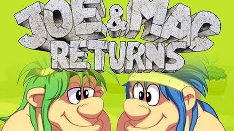 Joe & Mac Returns (Arcade) - Longplay