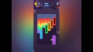 Color Sand: Fill The Blocks level 18 gameplay walkthrough solution 
