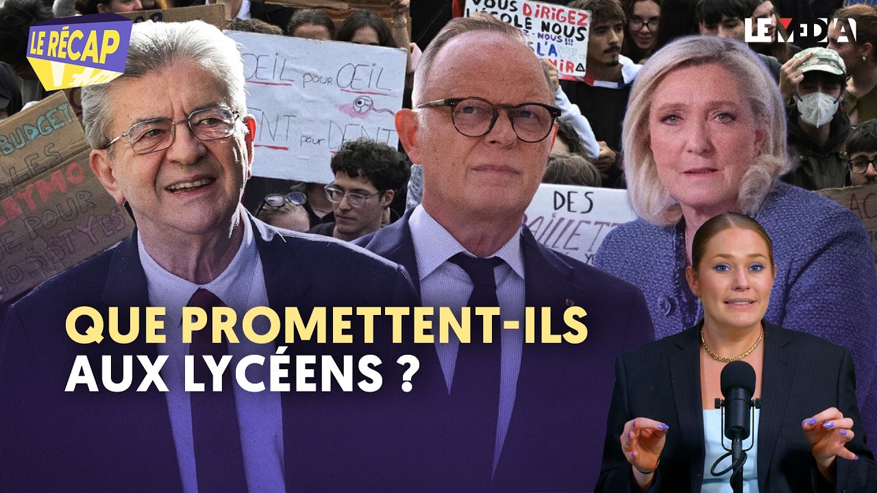 MÉLENCHON, LE PEN, PHILIPPE : QUE PROMETTENT-ILS AUX LYCÉENS ?