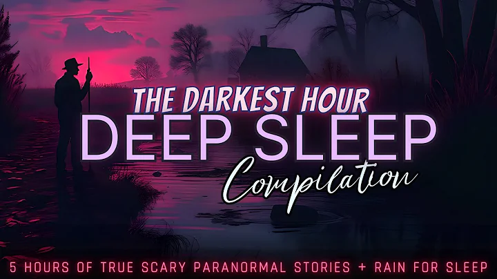 5 Hours of TRUE Scary Stories + rain for sleep 😴 NO ADS, black screen 