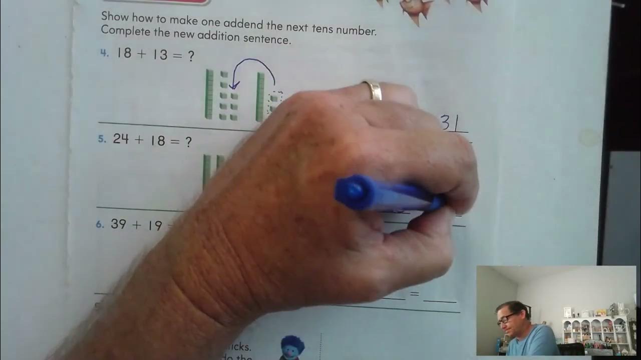 2nd Grade GO Math Lesson 4.2 Use Compensation pages 177180 YouTube