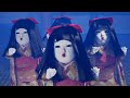 市松人形がオトナブルーを歌って踊ってみた！！
