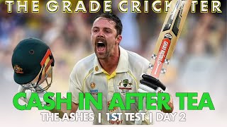 TRAVIS HEAD SMASHES HUNDRED | The Ashes | 1st Test, Day 2