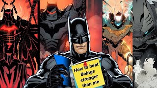 How Strong is Batman PART 2 With Prep Time - Battle Suits - DC COMICS - Bruce Wayne