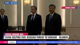 Blinken Warns China Over Support For Russia