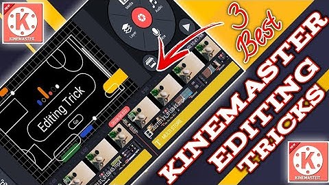 3 secret editing tricks for youtubers in kinemaster | kinemaster editing tips | Part 1