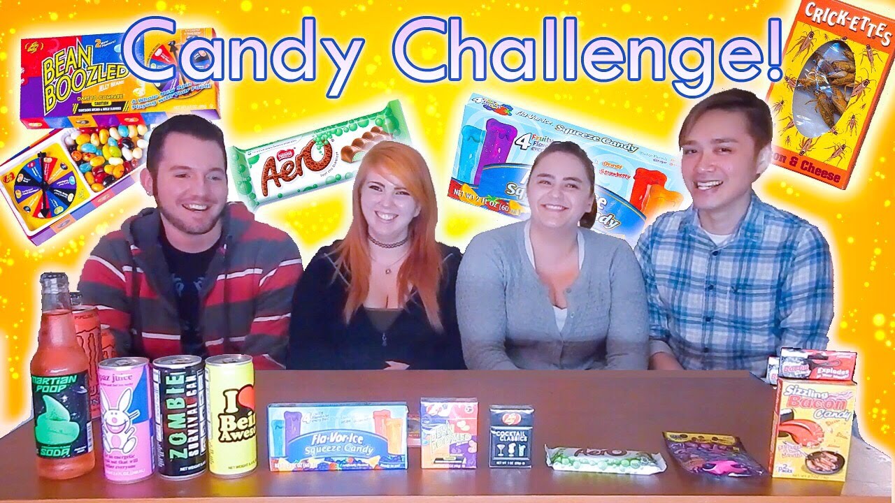 Candy Color Challenge The Candy Challenge - YouTube