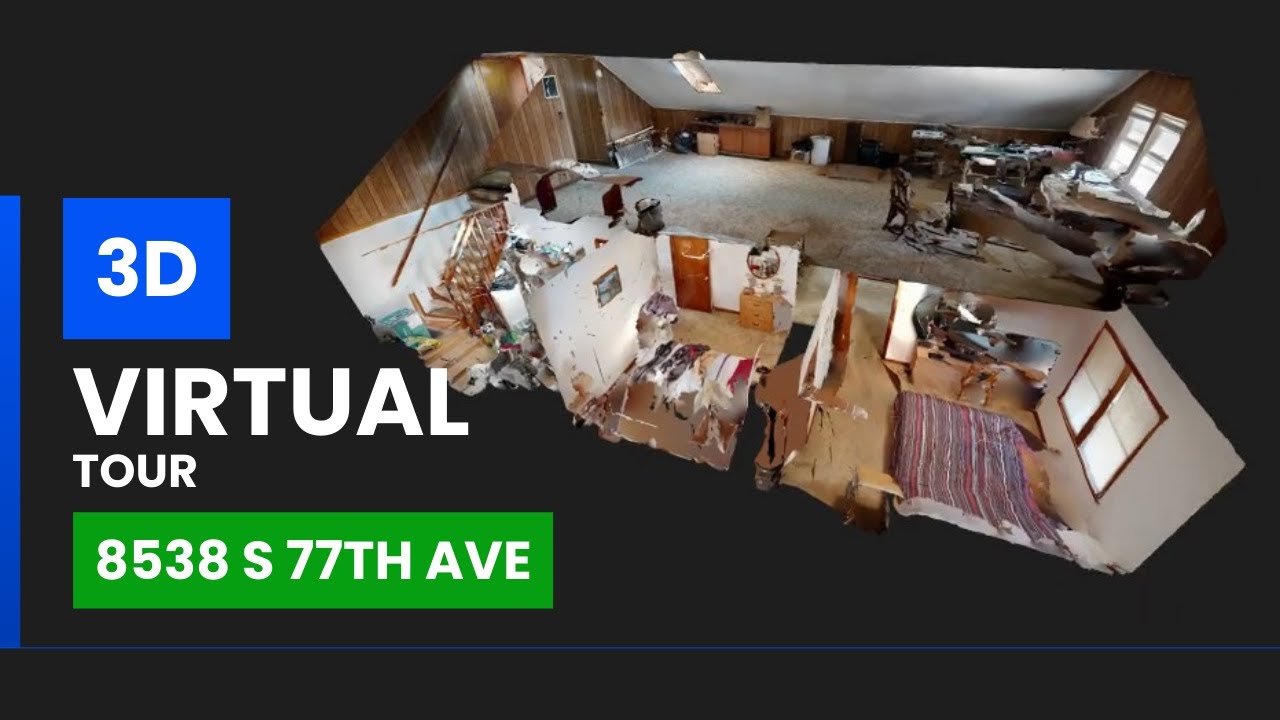 3D Virtual Tour Experience:  Adorable Two-Story Home at 8538 S 77th AVE Bridgeview, IL
