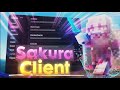 NEW 1.8.9 Hack Client: Sakura Client | Minecraft Java Edition | free ghost client