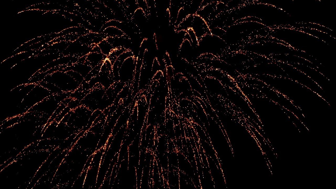 Höhenfeuerwerk Gronau Stadtparkfest 2017 4K