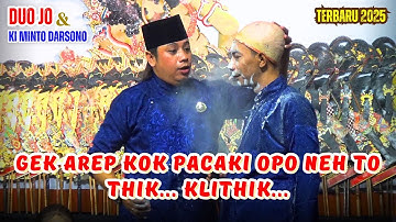 JO KLITHIK & JO KLUTHUK BERSAMA KI MINTO DARSONO TERBARU 2025 - PANGGUNGUNI, PUCANGLABAN TULUNGAGUNG