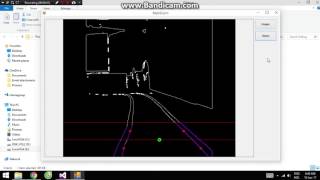 Lane detection using OpenCV 01