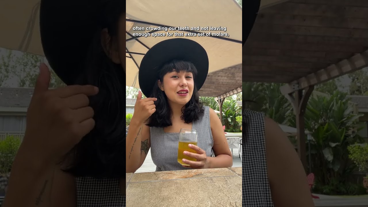 Are wisdom teeth a problem for us because of evolution? Or because of our development? #shorts